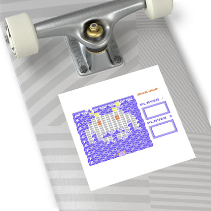 Arkanoid Level Map - Sticker Printify