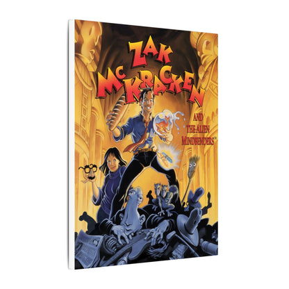 Zak McKracken and the Alien Mindbenders - Canvas Printify