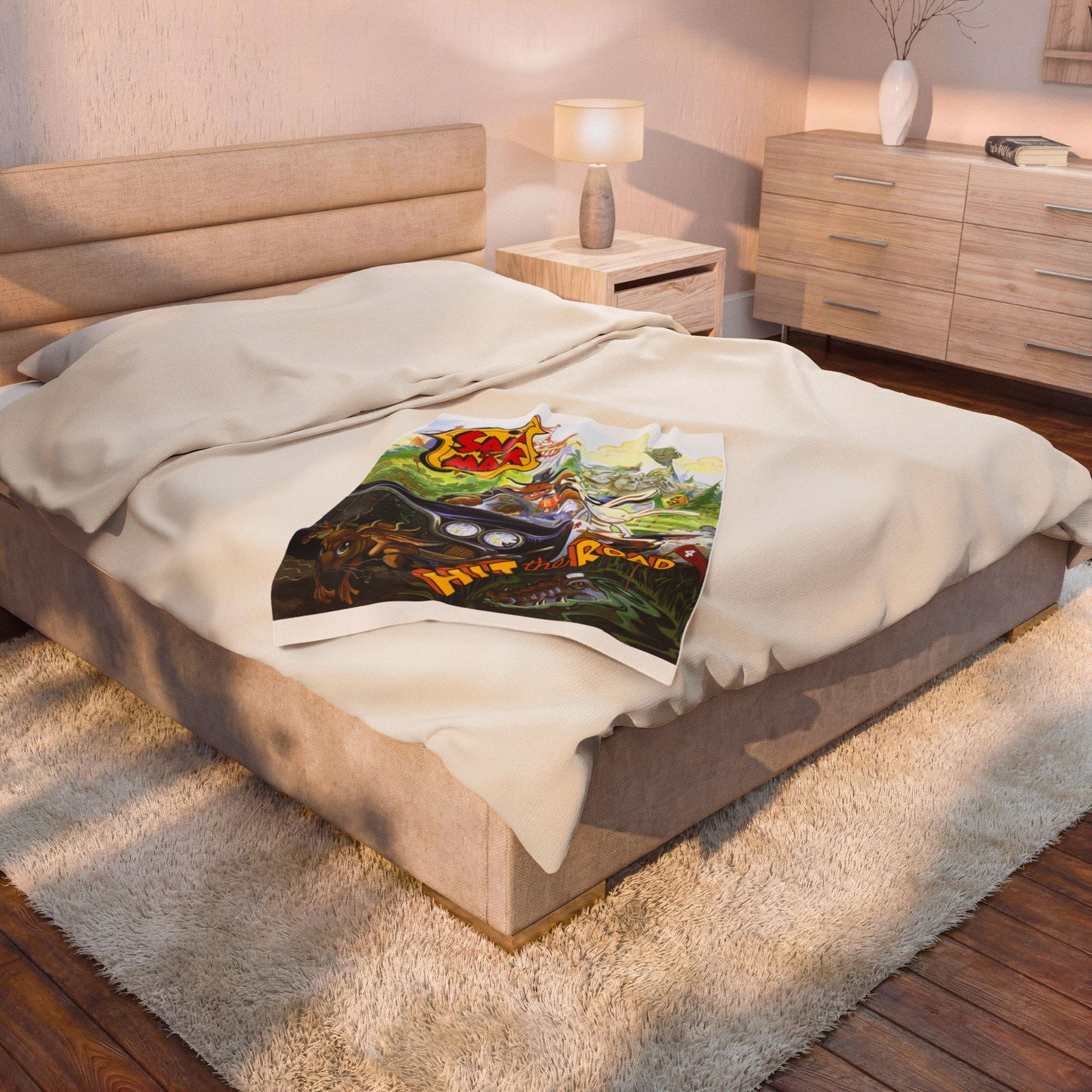 Sam & Max 'Hit the Road' Plush Blanket