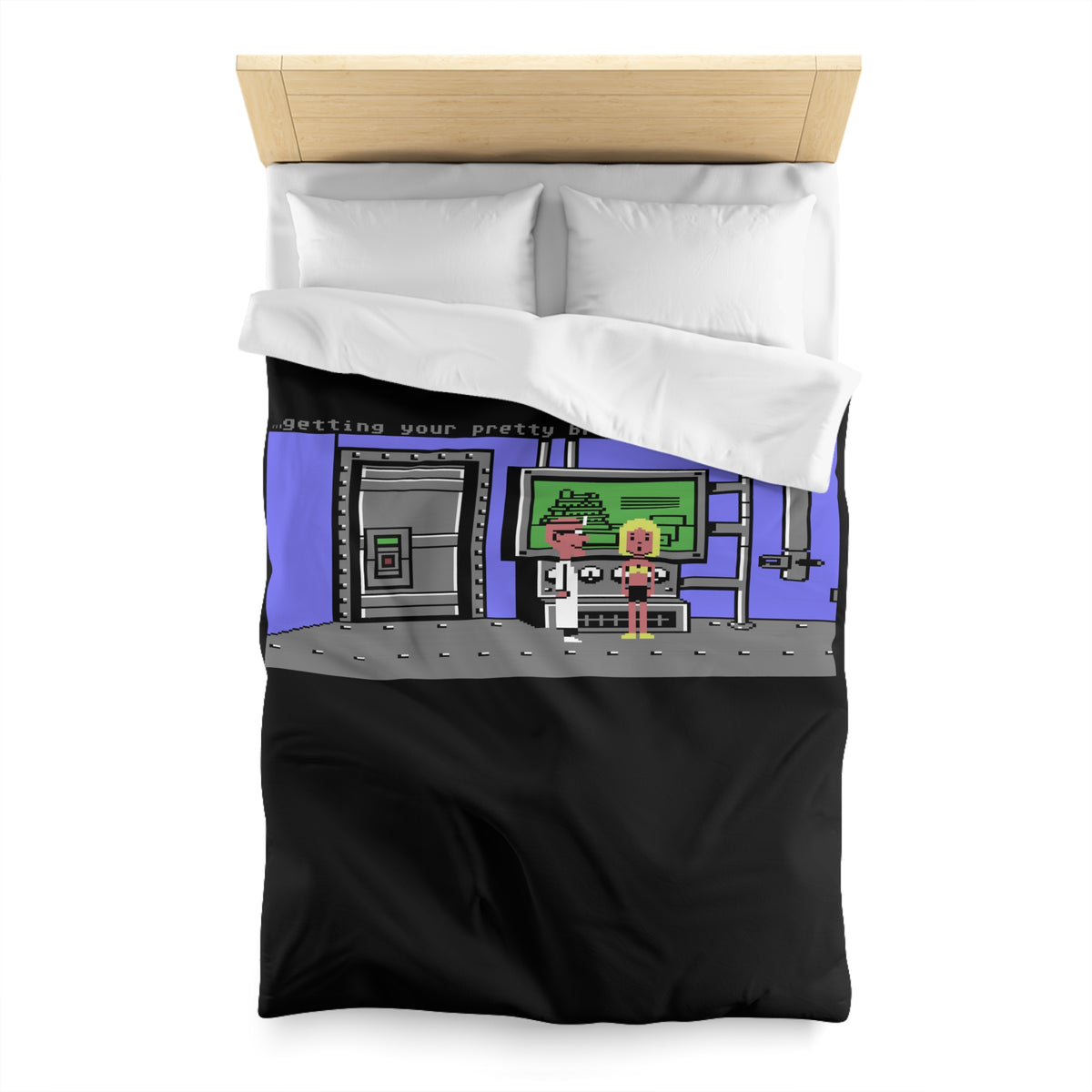 Maniac Mansion - Dekbedovertrek Printify