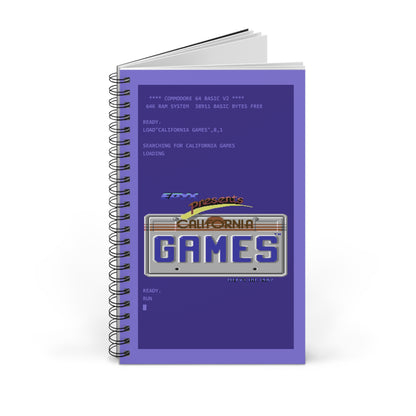 California Games - Notitieboek Printify