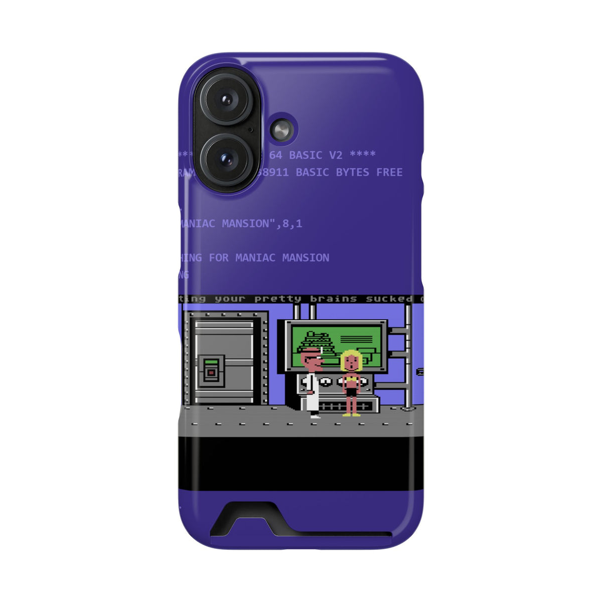 Maniac Mansion - Telefoonhoesje Printify