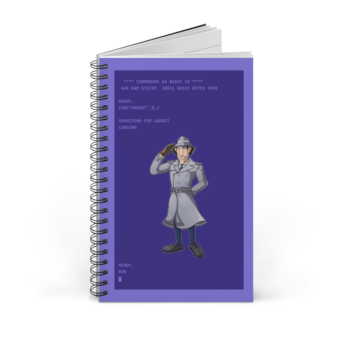Inspector Gadget - Notitieboek Printify