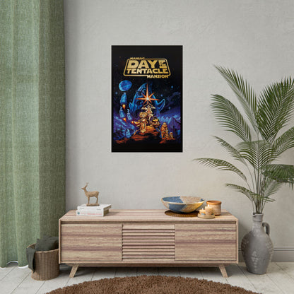 Day of the Tentacle Poster Star Wars