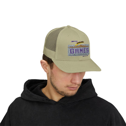 California Games - Snapback Truckerpet Printify