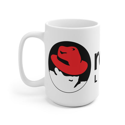 Redhat Linux Ceramic Mug (EU) Printify