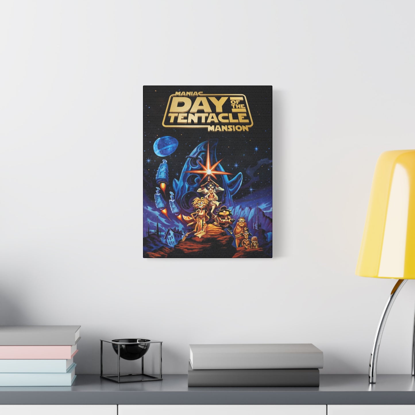Day of the Tentacle Canvas Star Wars