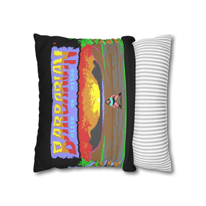 Barbarian Spun Polyester Square Pillowcase 