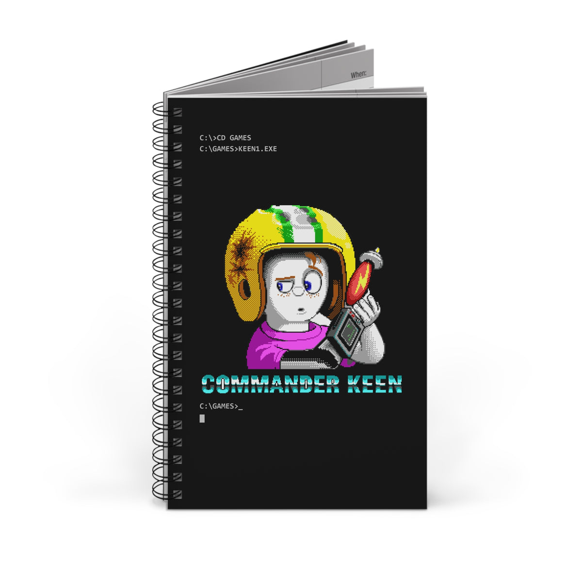 Commander Keen - Notitieboek Printify
