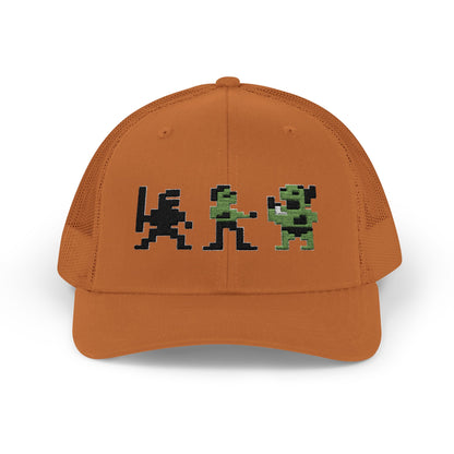 Bruce Lee Characters - Snapback Truckerpet Printify