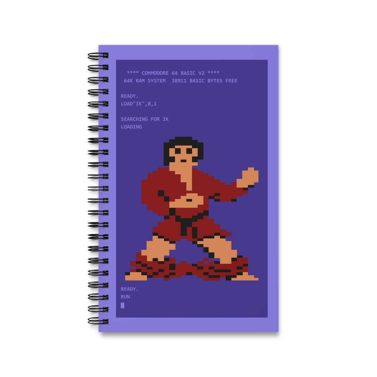 International Karate Pants Drop - Notitieboek Printify