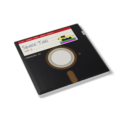 Space Taxi - Floppy Onderzetter Printify