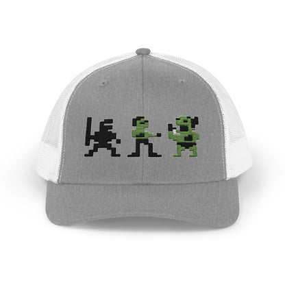 Bruce Lee Characters - Snapback Truckerpet Printify