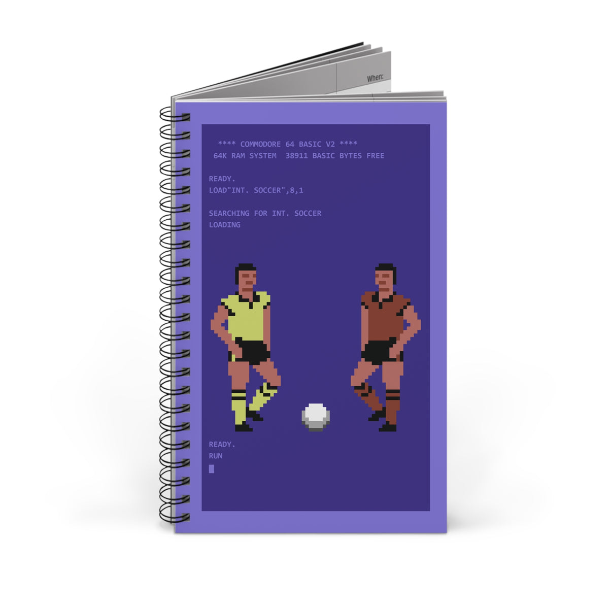 International Soccer Players - Notitieboek Printify