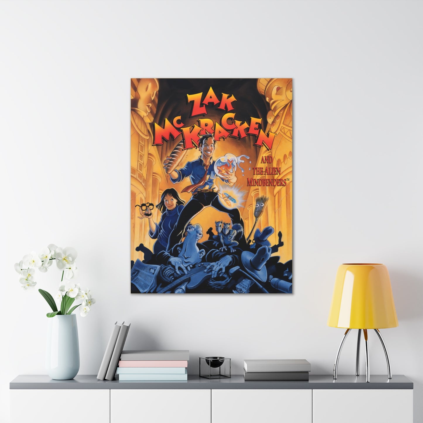 Zak McKracken Poster Canvas