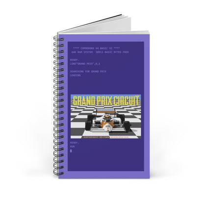 Grand Prix Circuit - Notitieboek Printify