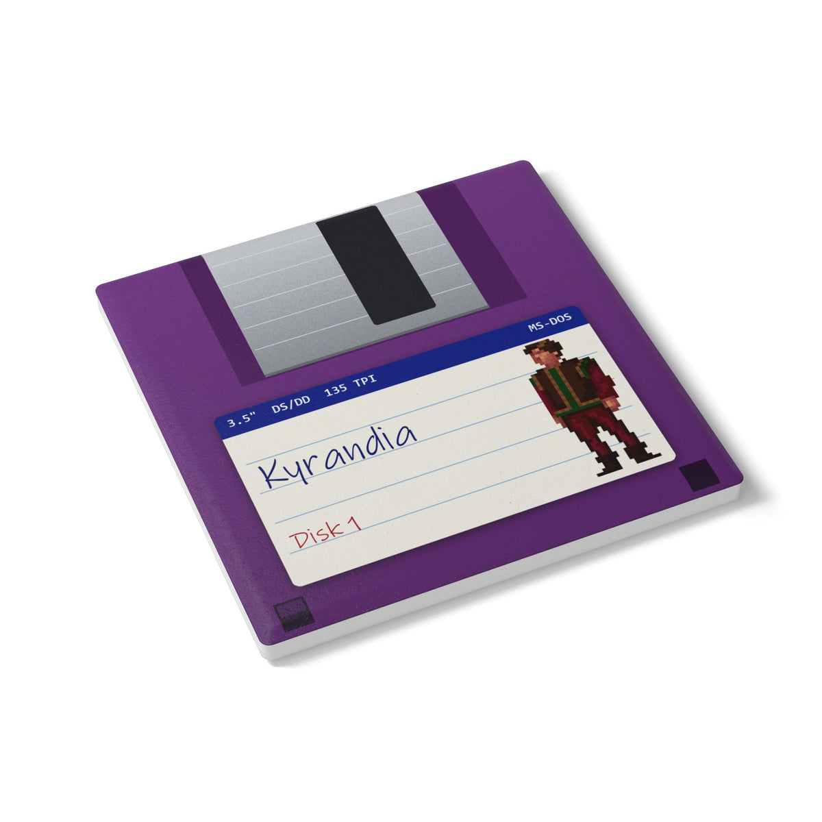 Kyrandia - Floppy Onderzetter Printify
