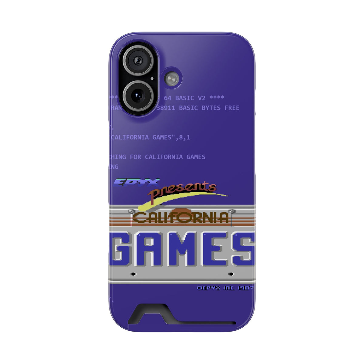 California Games - Telefoonhoesje Printify