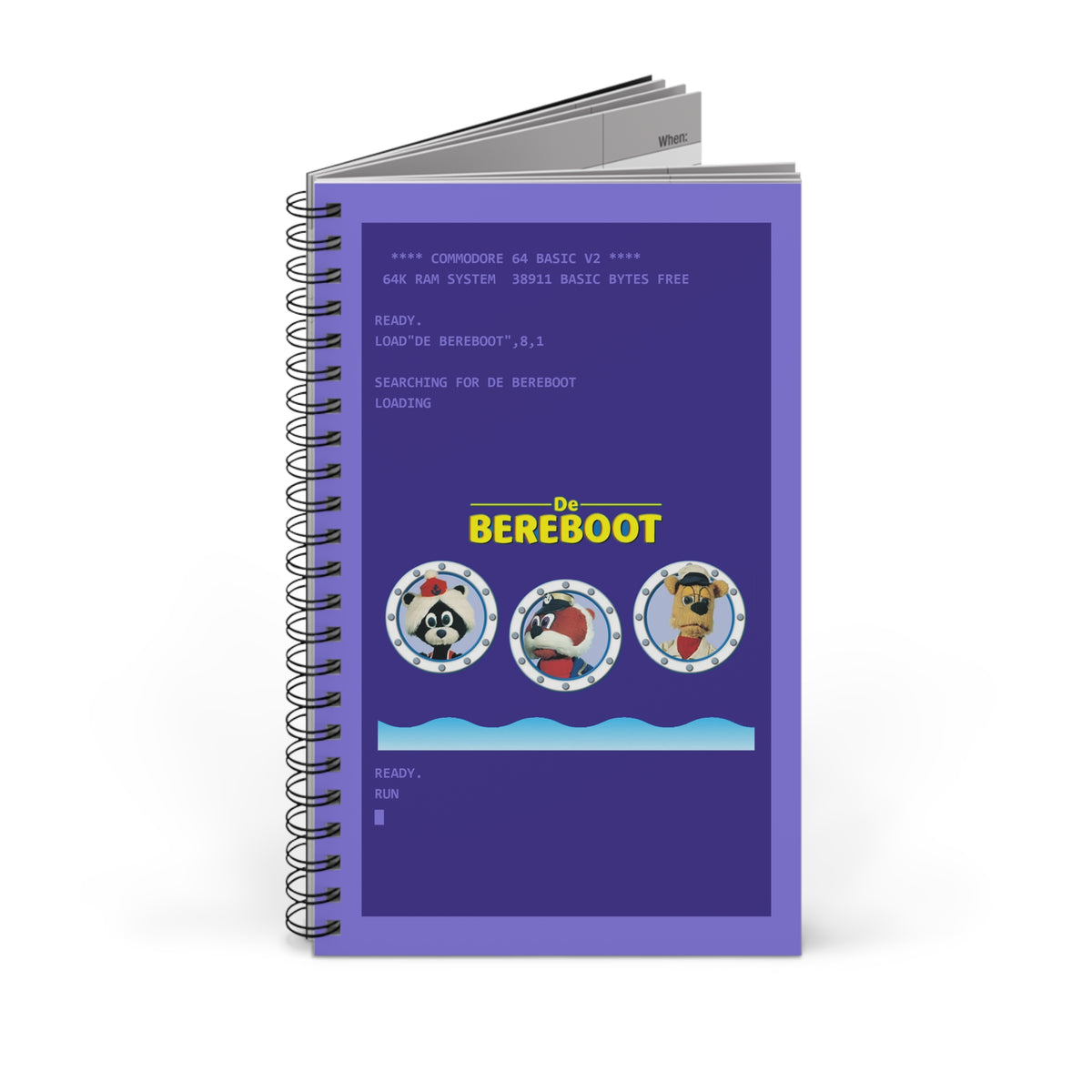De Bereboot - Notitieboek Printify