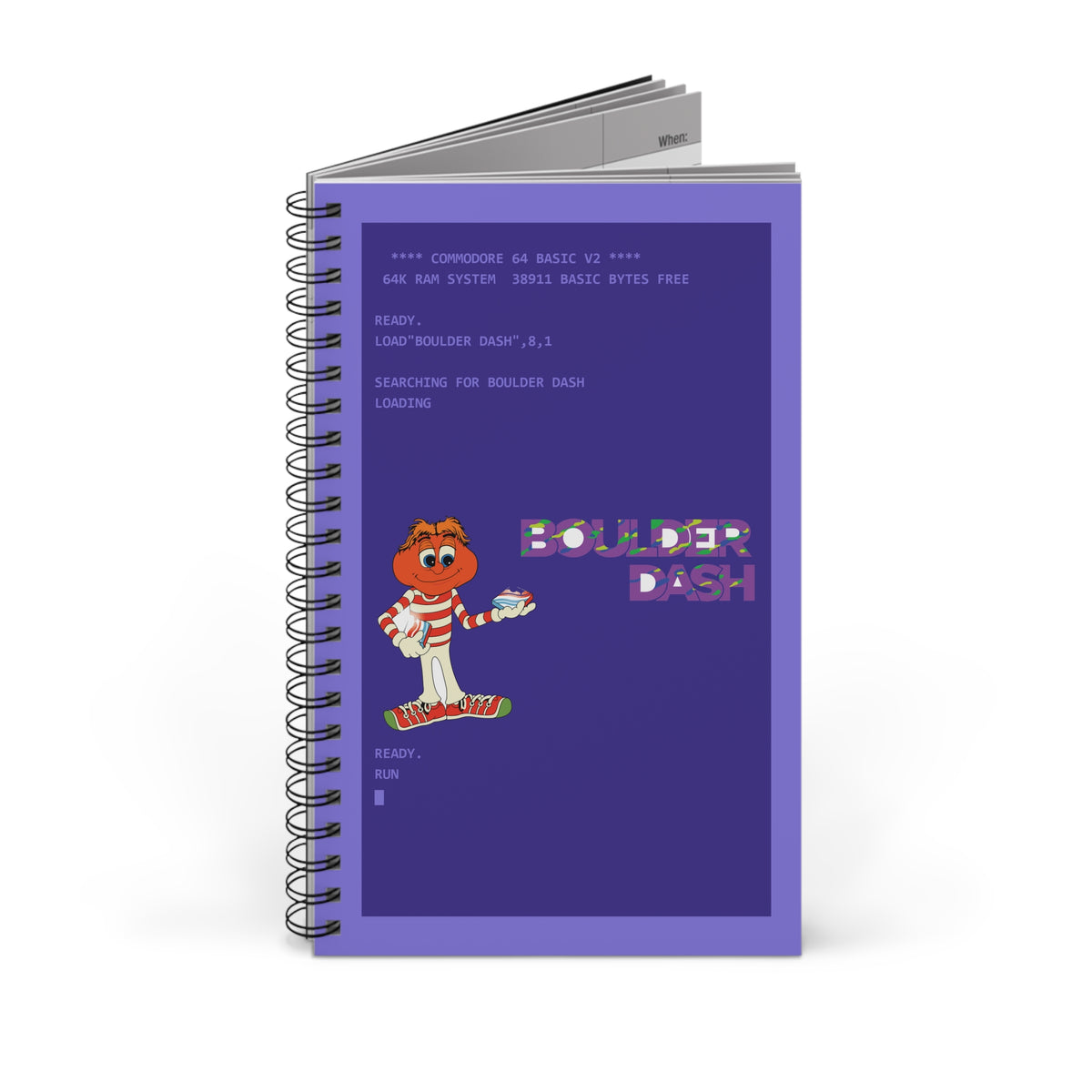 Boulder Dash - Notitieboek Printify