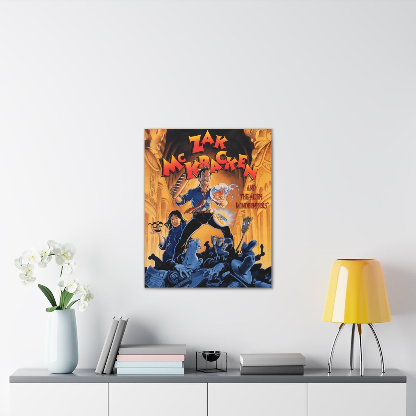 Zak McKracken Poster Canvas