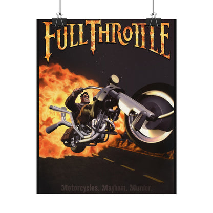 Full Throttle Rolled Posters Printify