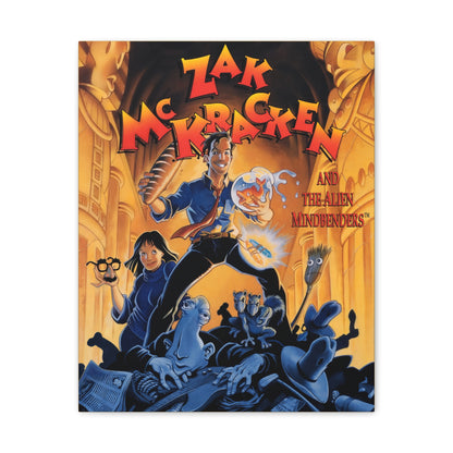 Zak McKracken Poster Canvas
