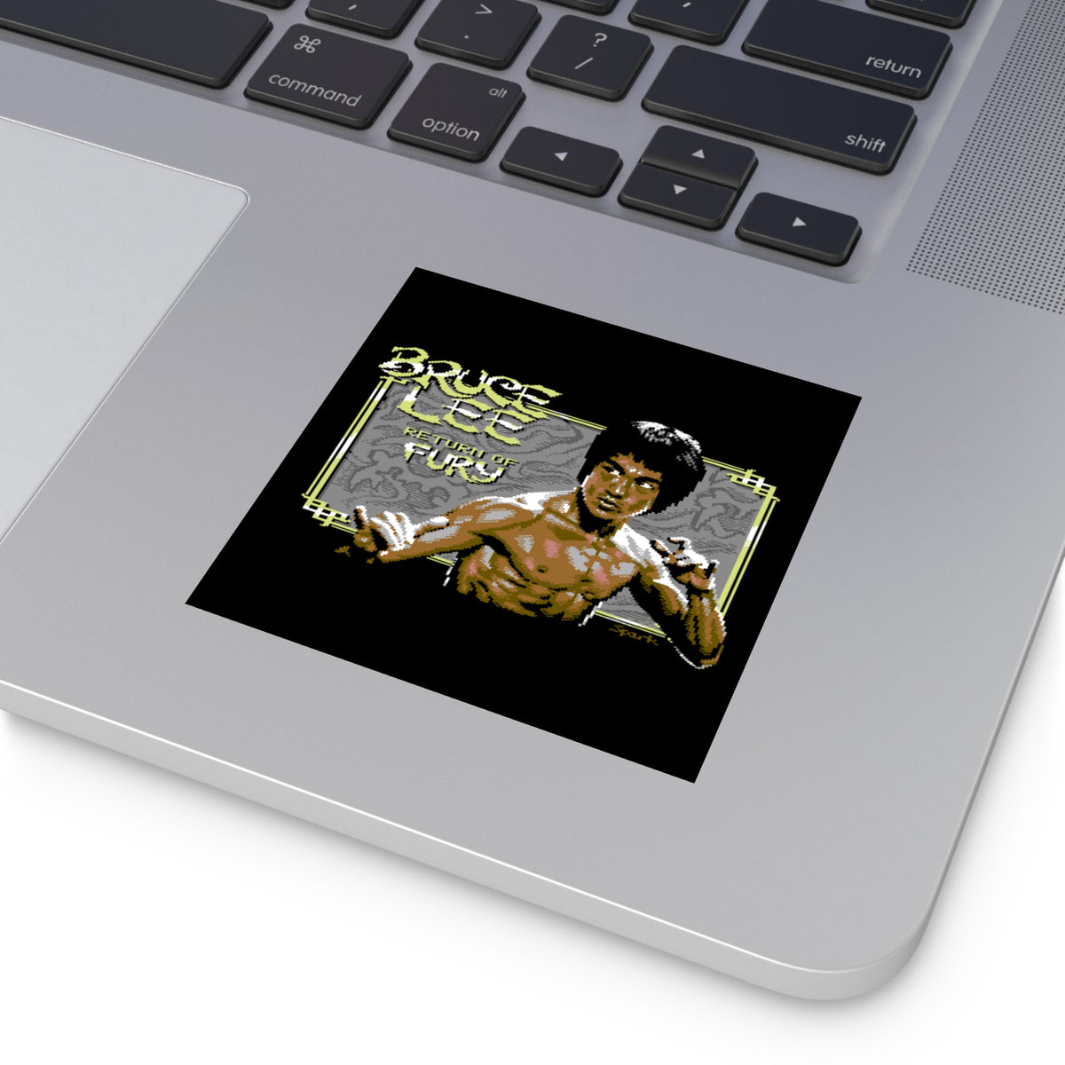 Bruce Lee: Return of Fury - Sticker Printify