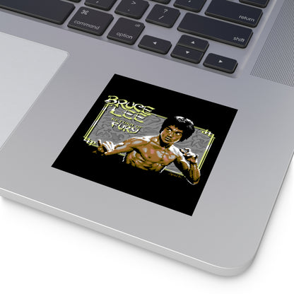 Bruce Lee: Return of Fury - Sticker Printify