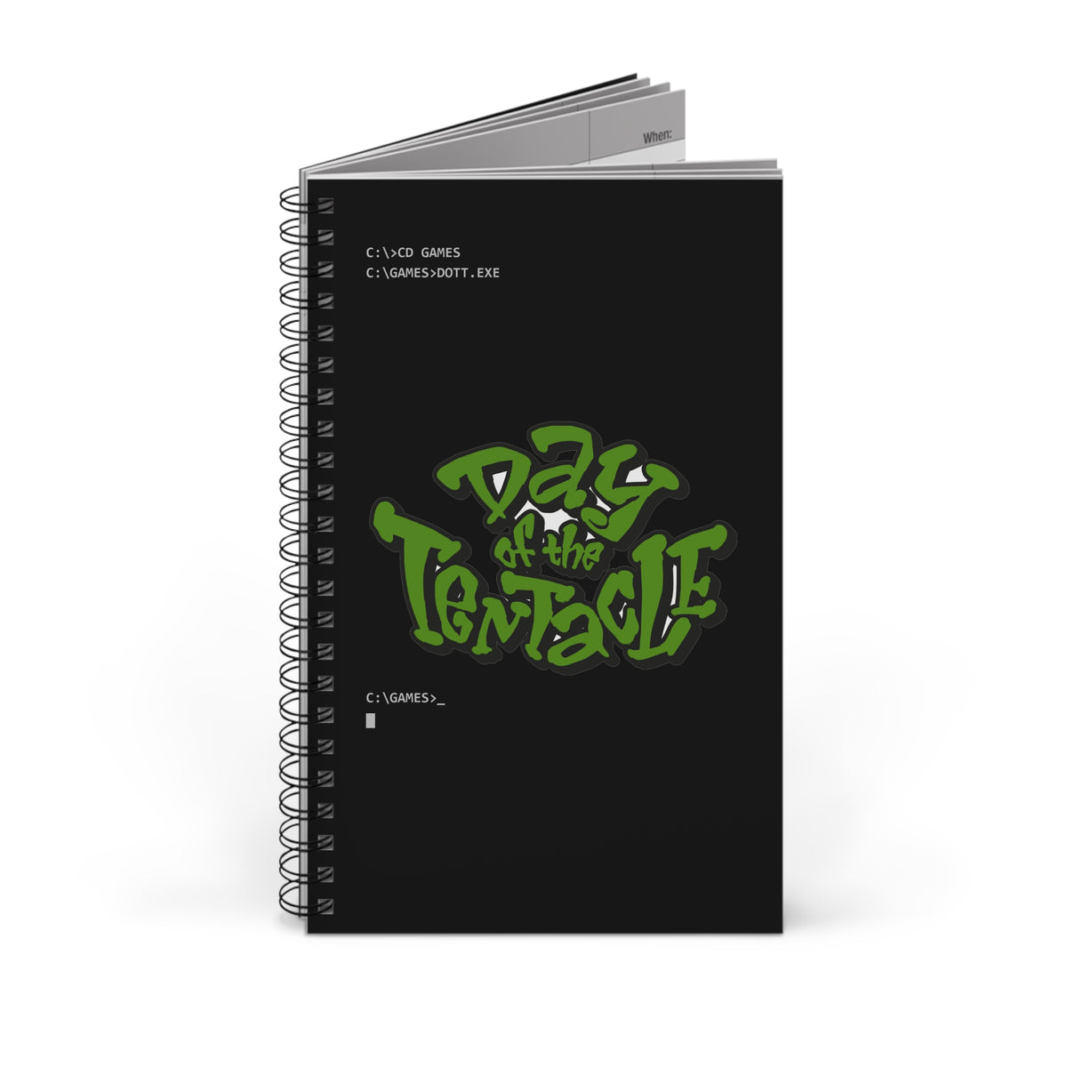 Day of the Tentacle - Notitieboek Printify