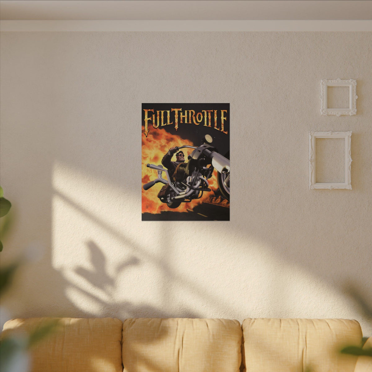 Full Throttle - Canvas Printify