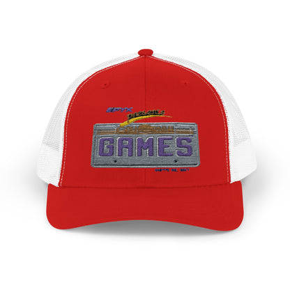 California Games - Snapback Truckerpet Printify