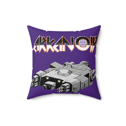 Arkanoid Spun Polyester Square Pillow