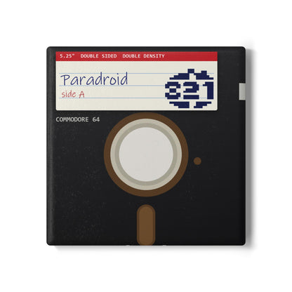 Paradroid - Floppy Onderzetter Printify