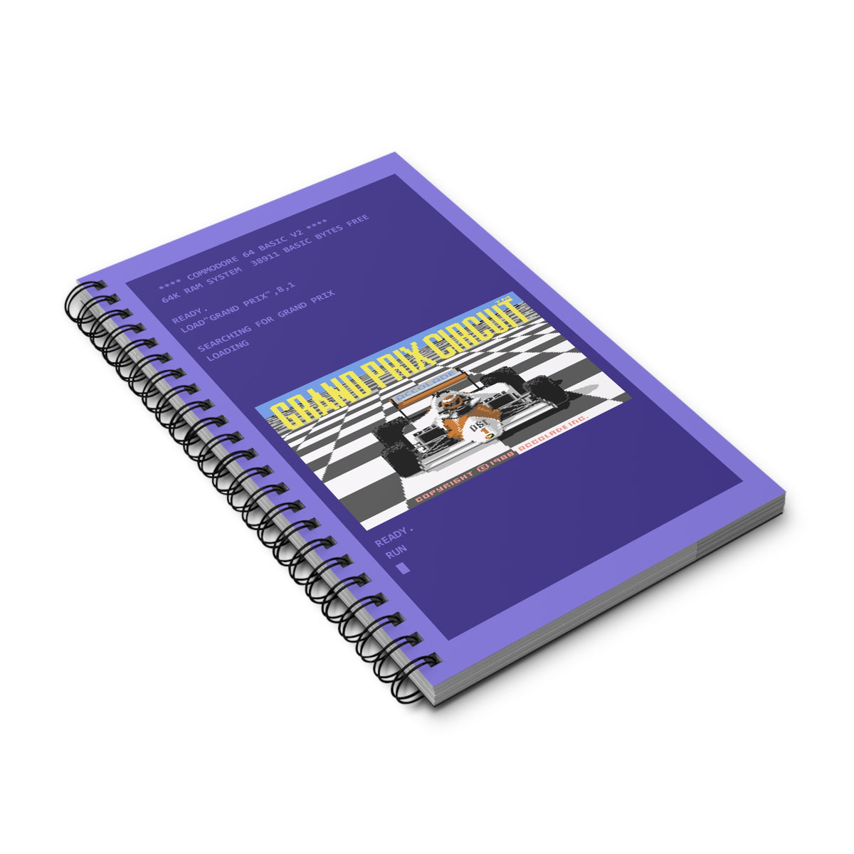 Grand Prix Circuit - Notitieboek Printify
