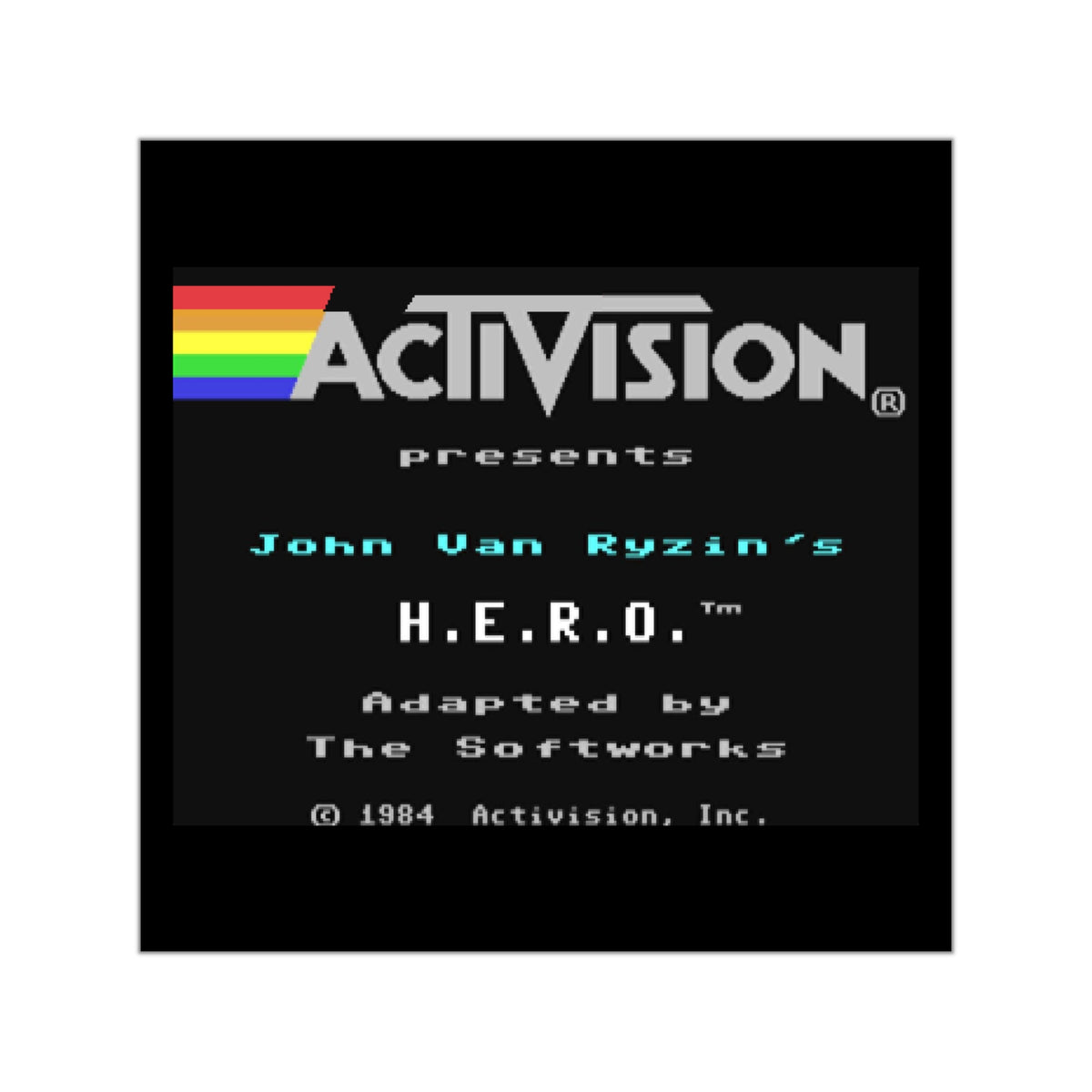 H.E.R.O. - Sticker Printify