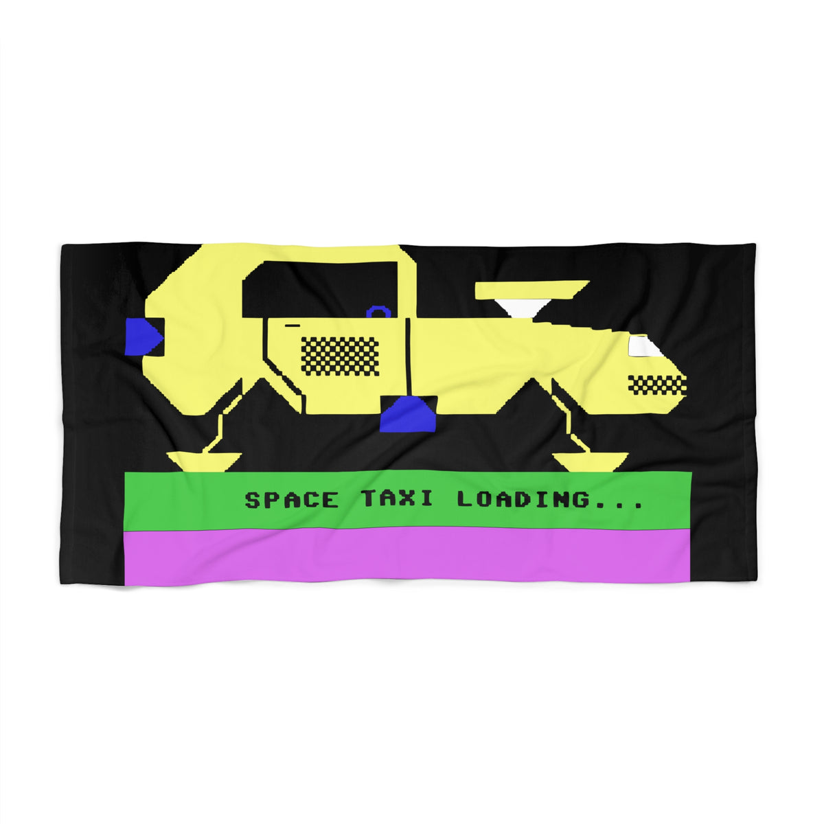 Space Taxi - Handdoek Printify