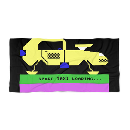 Space Taxi - Handdoek Printify