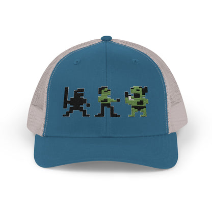 Bruce Lee Characters - Snapback Truckerpet Printify