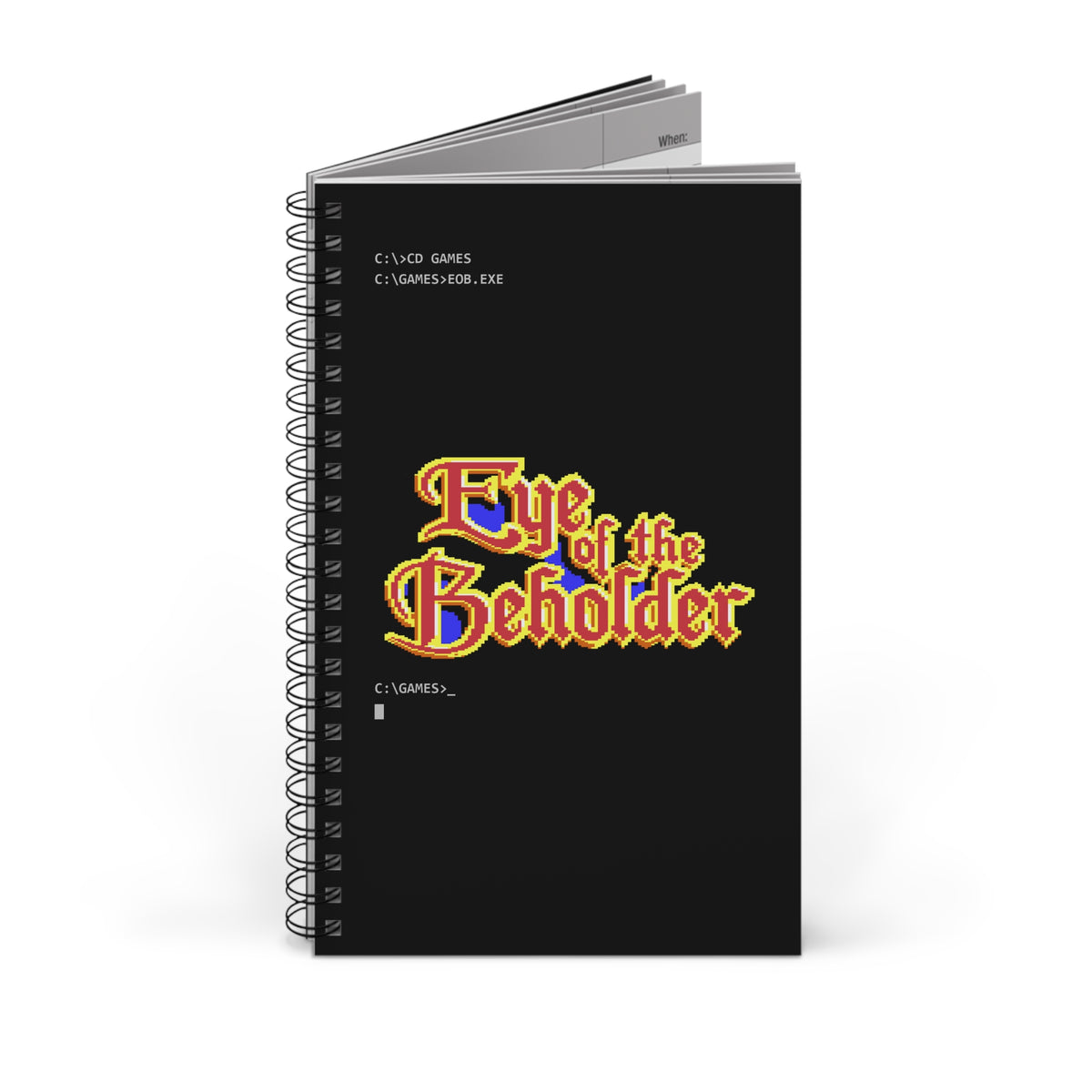 Eye of the Beholder - Notitieboek Printify