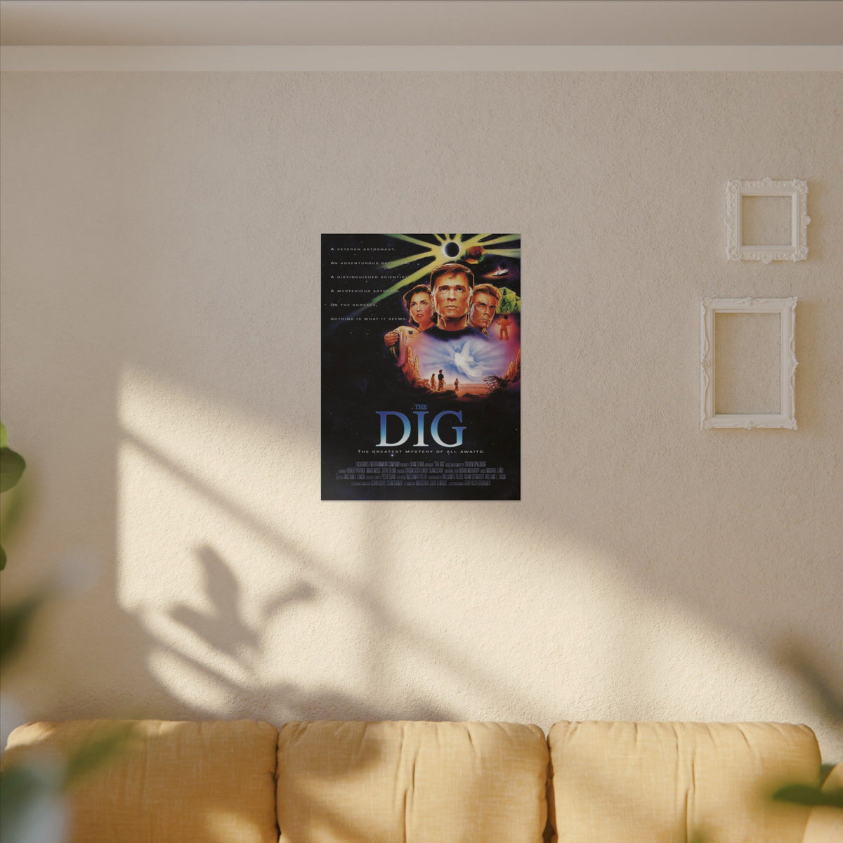 The Dig (filmposter) - Canvas Printify