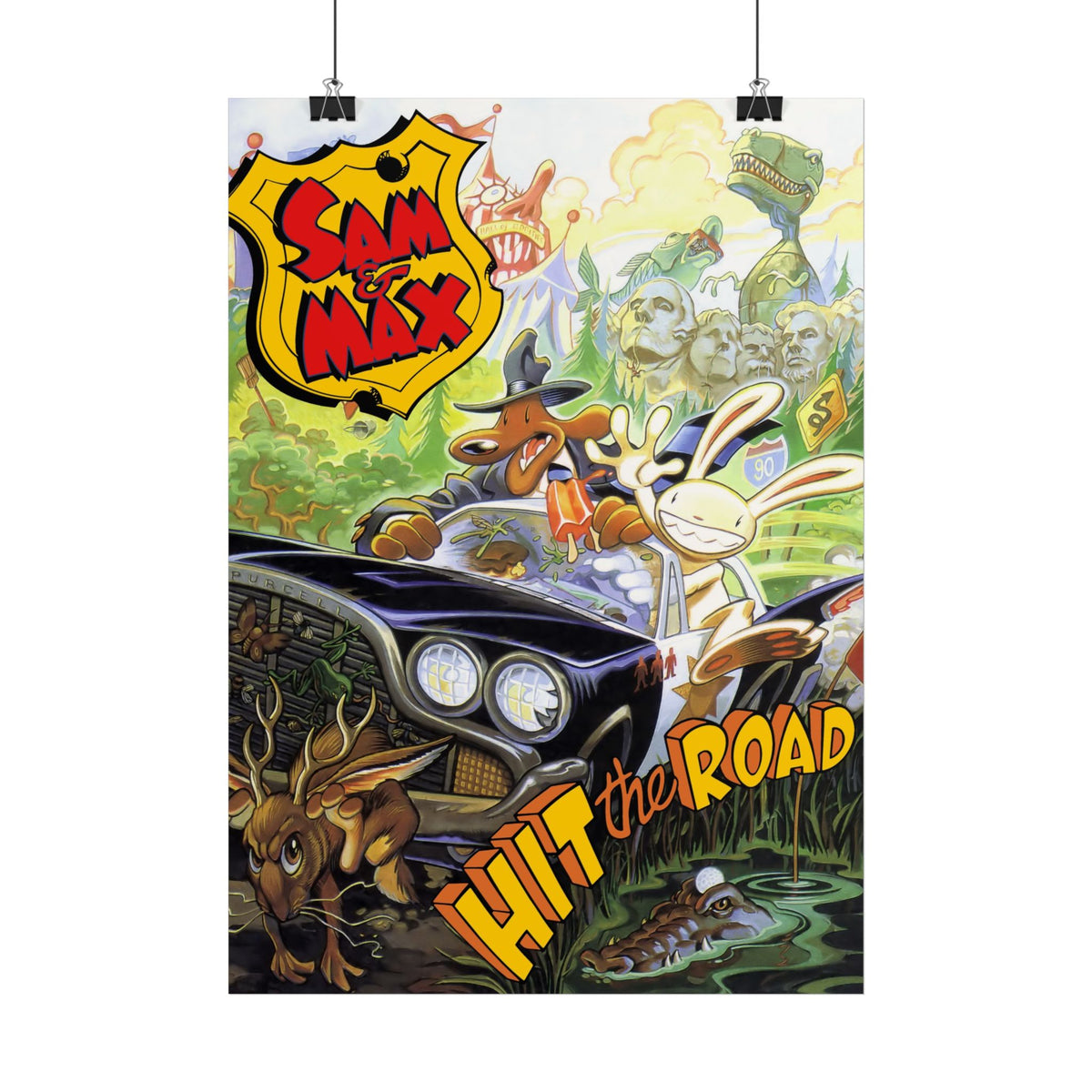 Sam & Max Hit the Road - Poster Printify