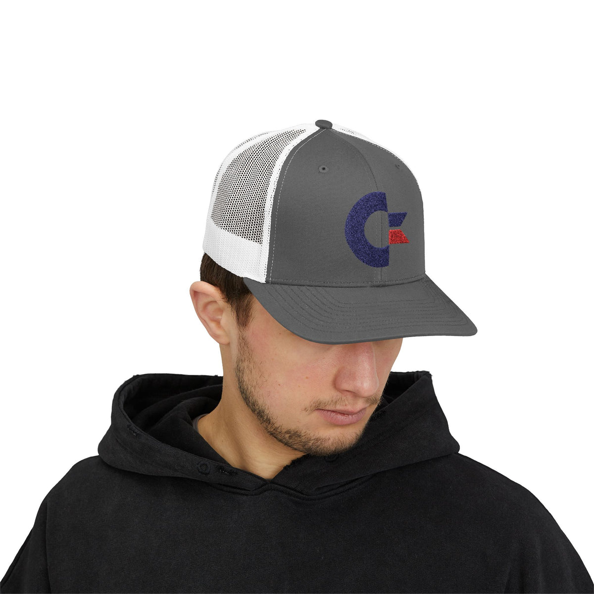Commodore Logo - Snapback Truckerpet Printify