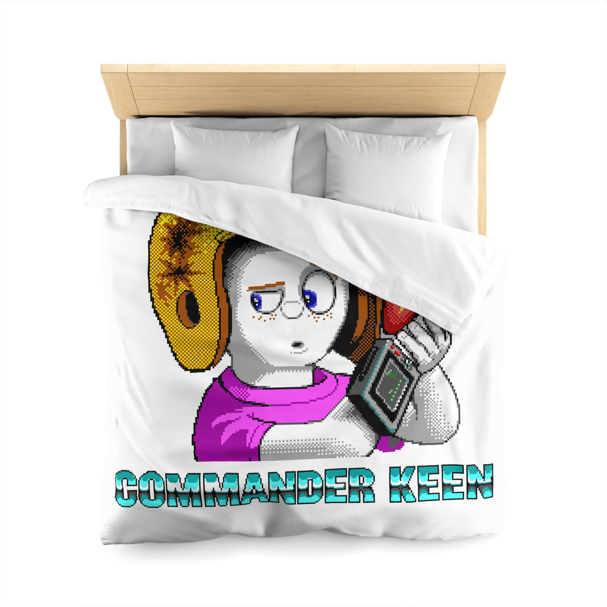 Commander Keen - Dekbedovertrek Printify