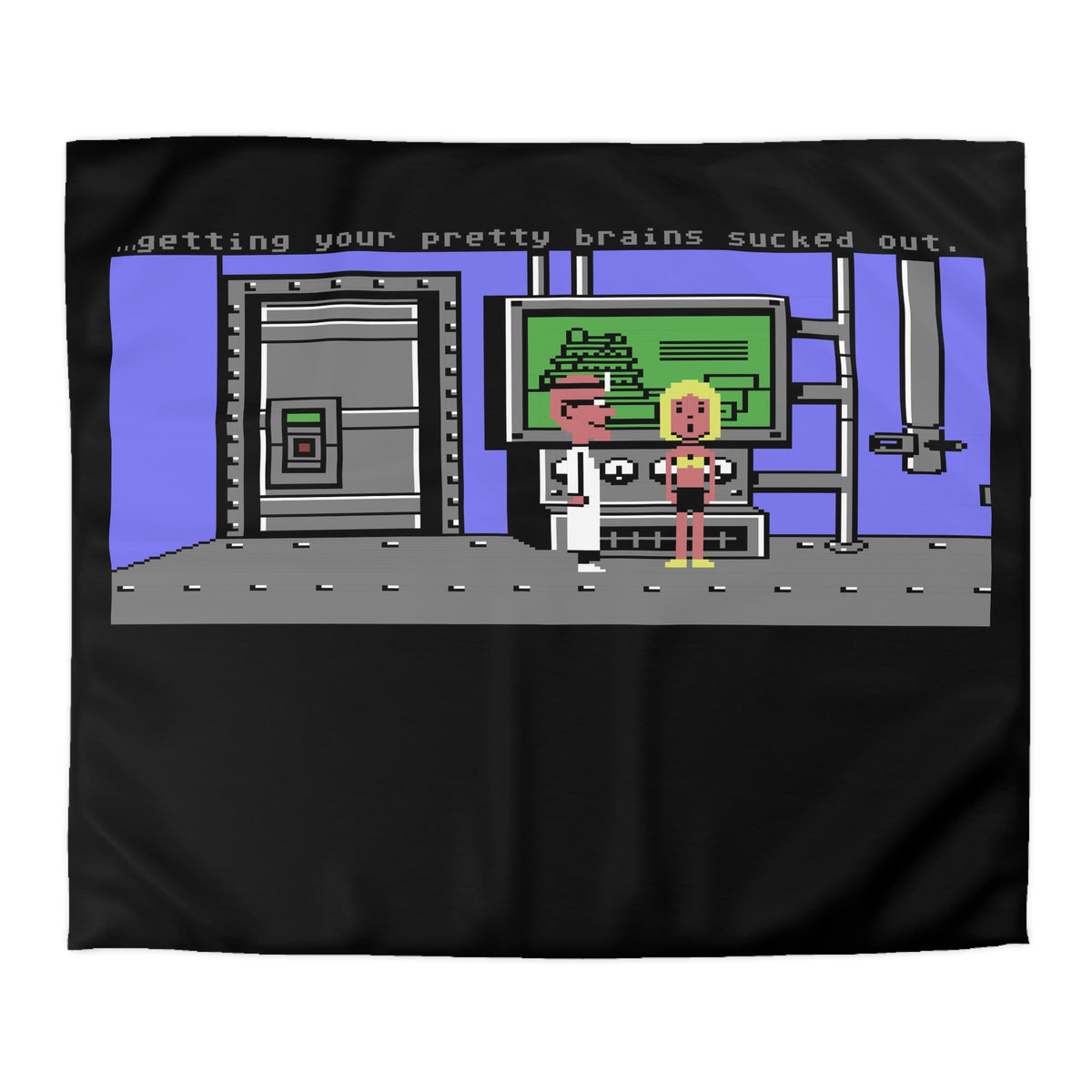 Maniac Mansion - Dekbedovertrek Printify