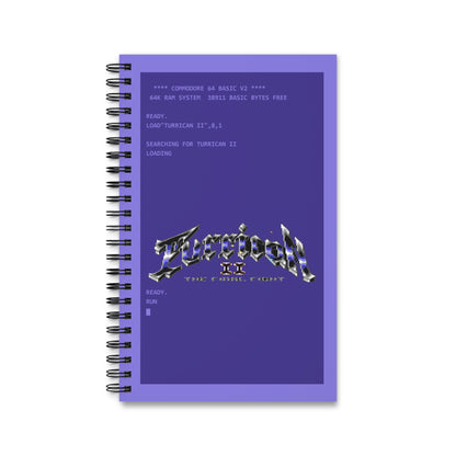 Turrican II - Notitieboek Printify