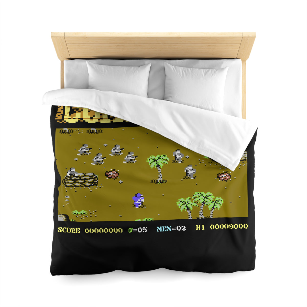 Commando - Dekbedovertrek Printify