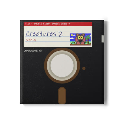 Creatures 2 - Floppy Onderzetter Printify