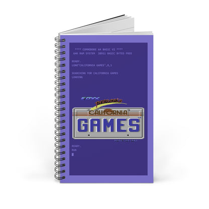 California Games - Notitieboek Printify