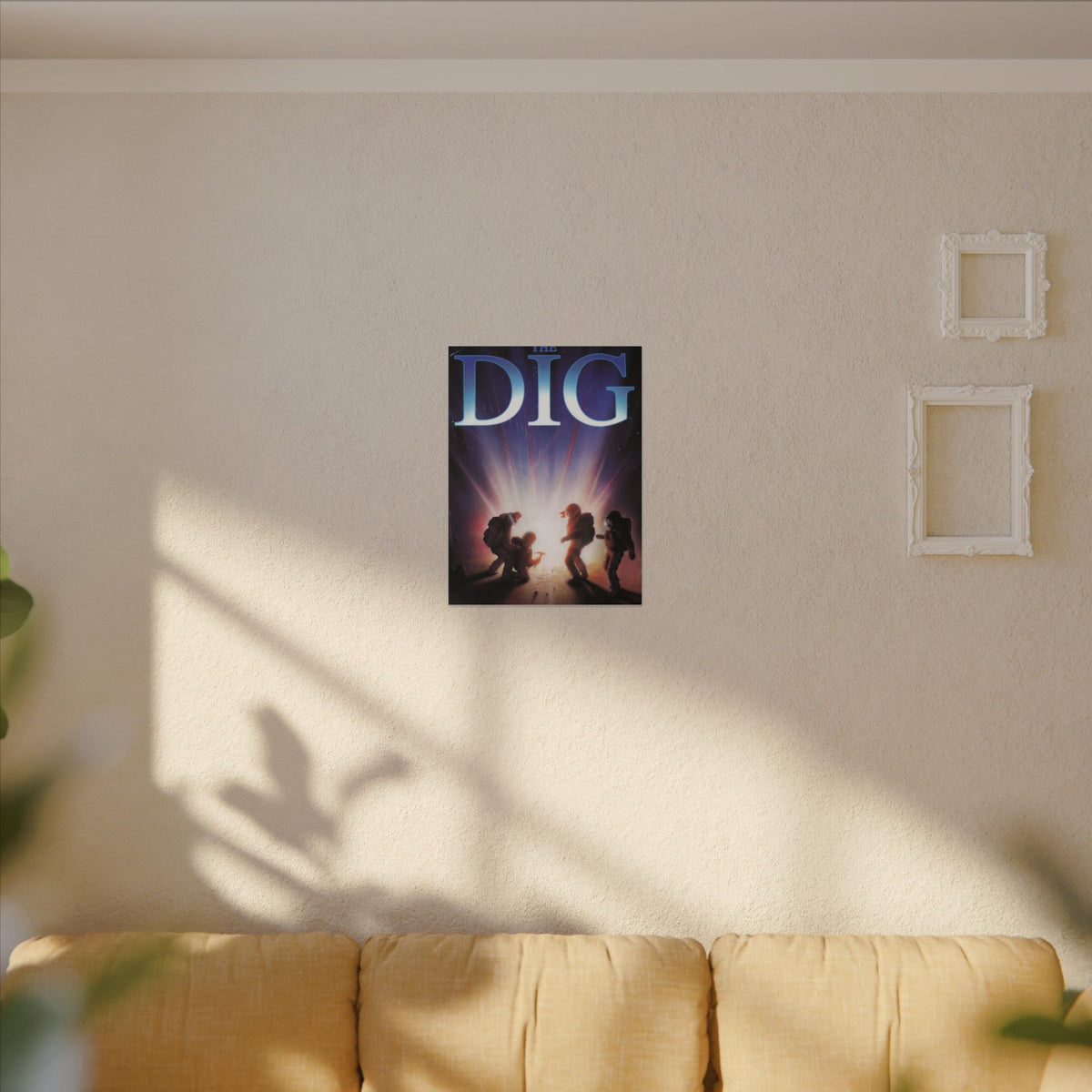 The Dig (astronauten) - Canvas Printify